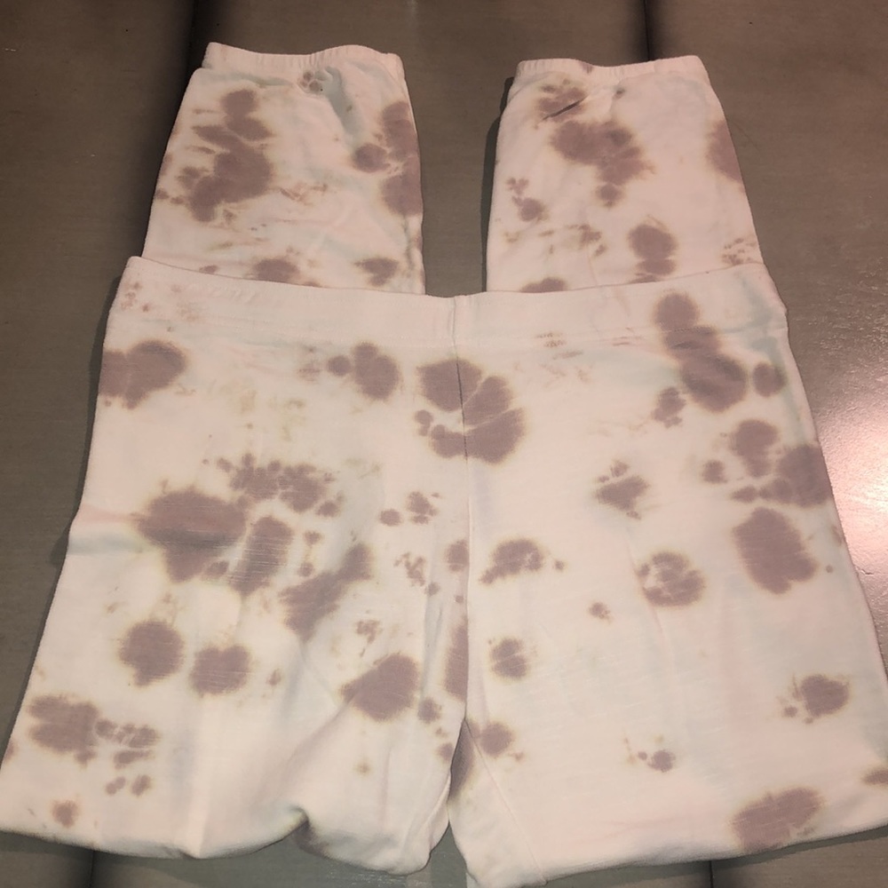 MONROW ELASTIC WAIST SWEATS WITH CLOUD TIE DYE - Picture 4 of 6